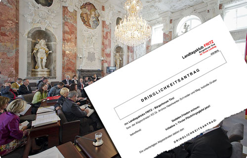 Ein Blick hinter die Kulissen des Tiroler Landtags